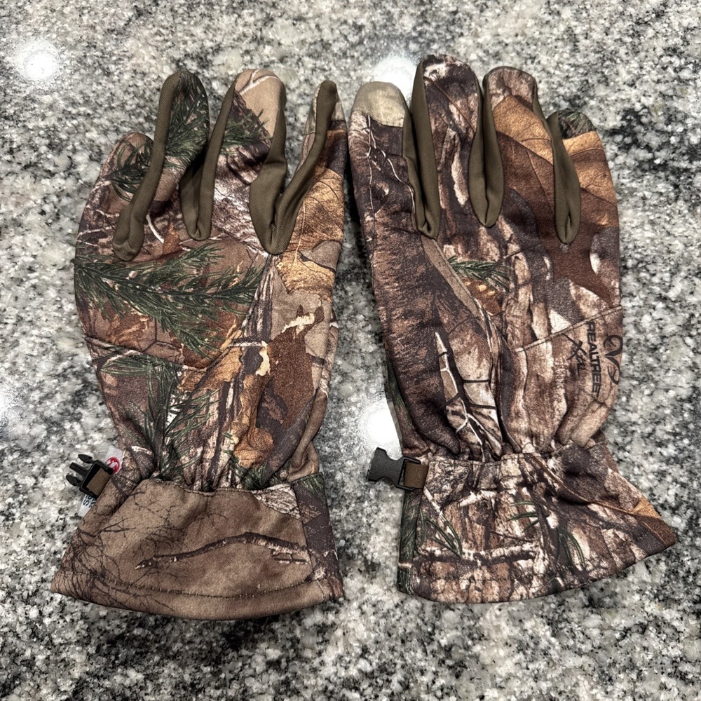 Guide Series One Touch Realtree Camo GLOVES Techo‎ TM Insulated